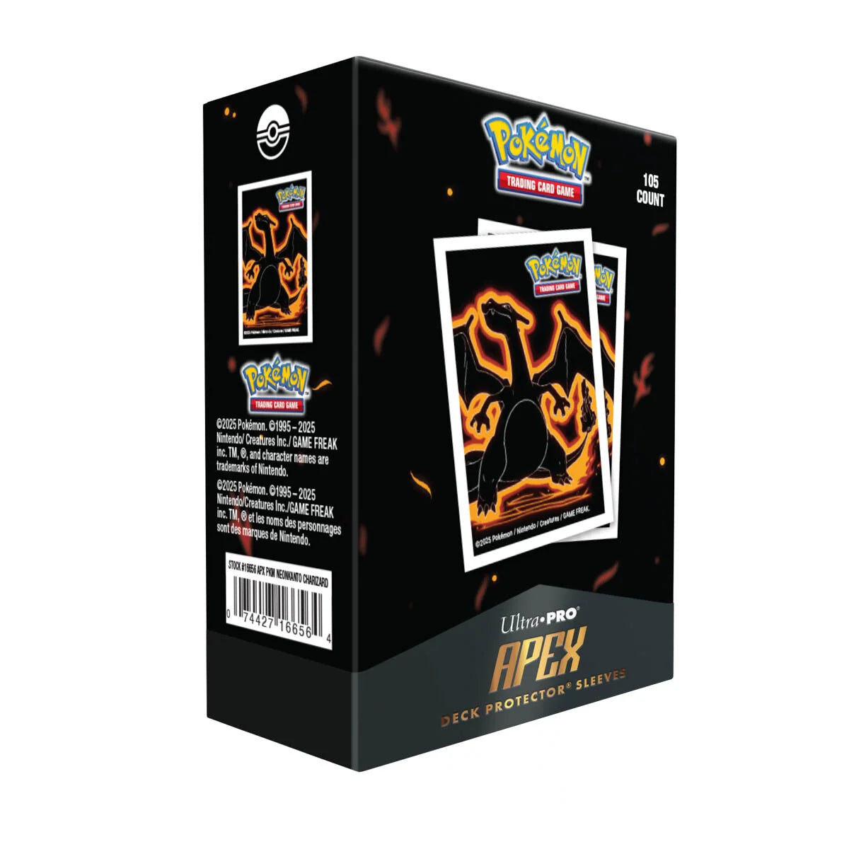 Neon Kanto: 105ct APEX Deck Protector Sleeves (Styles Vary)
