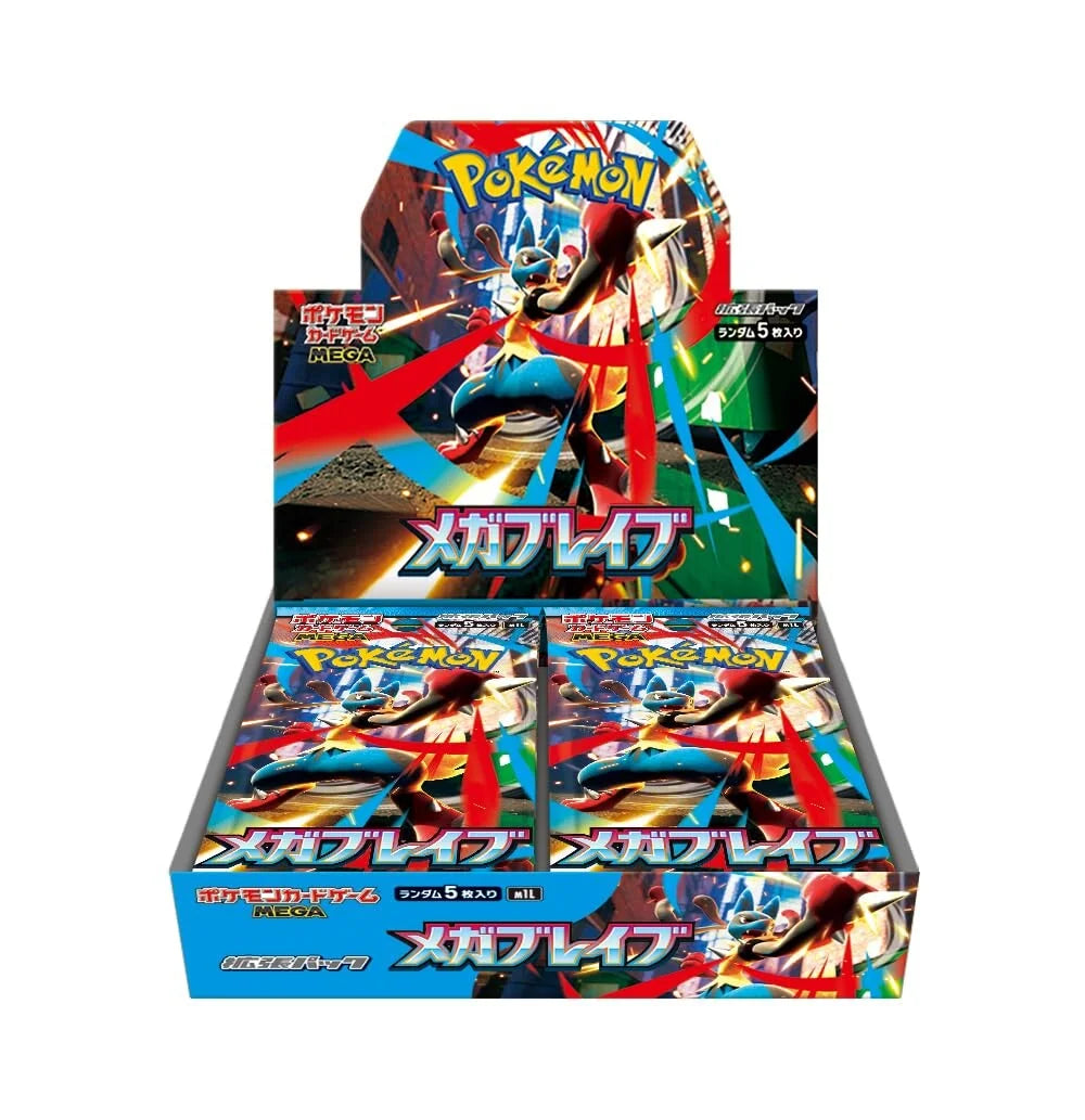 Pokémon TCG: M1L Mega Brave Booster Box (JPN)