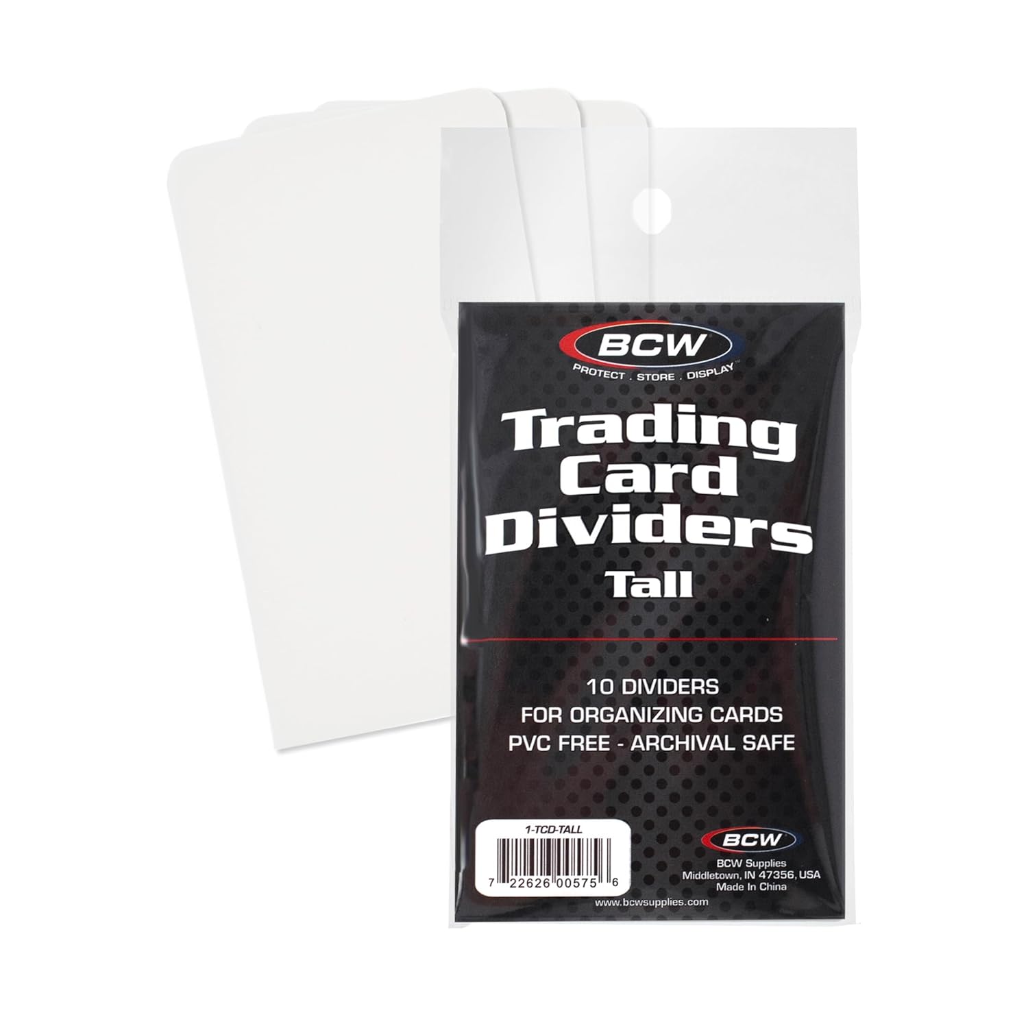 BCW Tall Trading Card Dividers