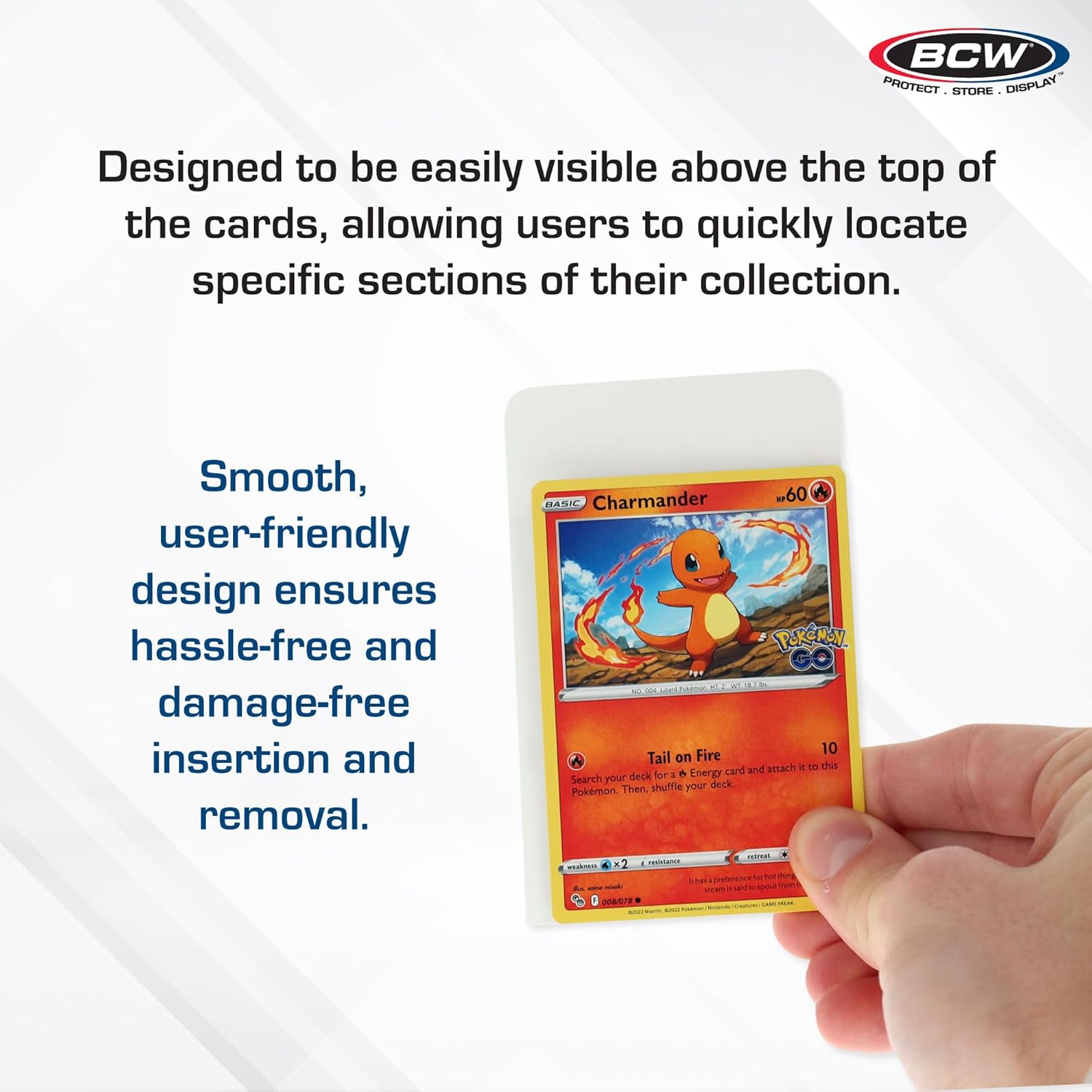 BCW Tall Trading Card Dividers