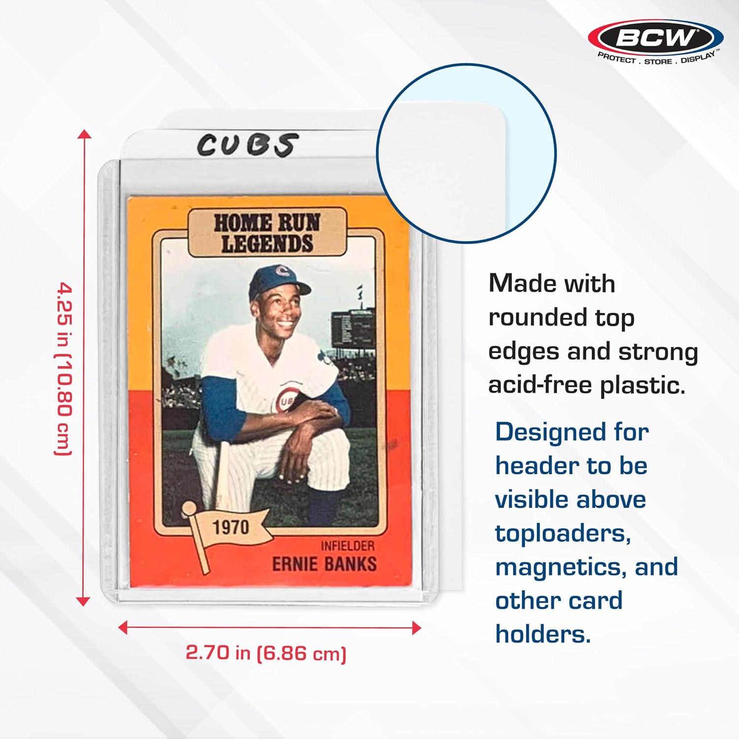 BCW Tall Trading Card Dividers