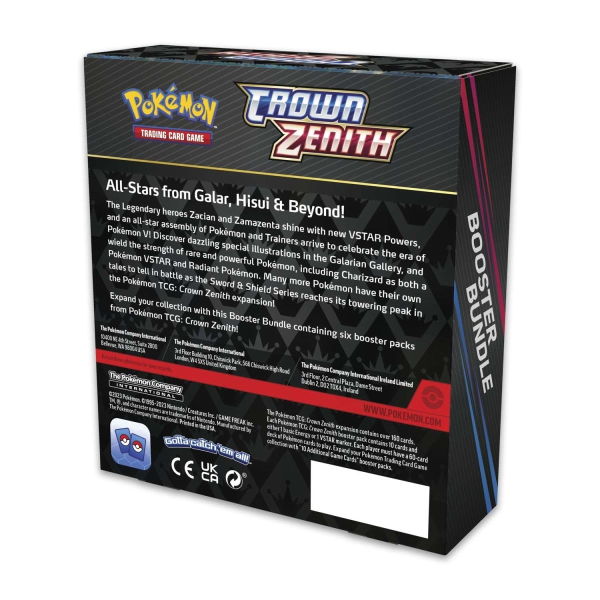 Pokémon TCG: SWSH12.5 Crown Zenith Booster Bundle
