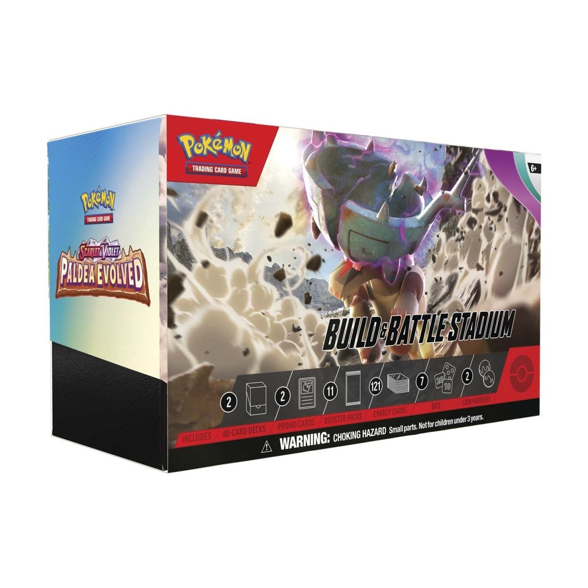 Pokémon TCG: SV2 Paldea Evolved Build & Battle Stadium
