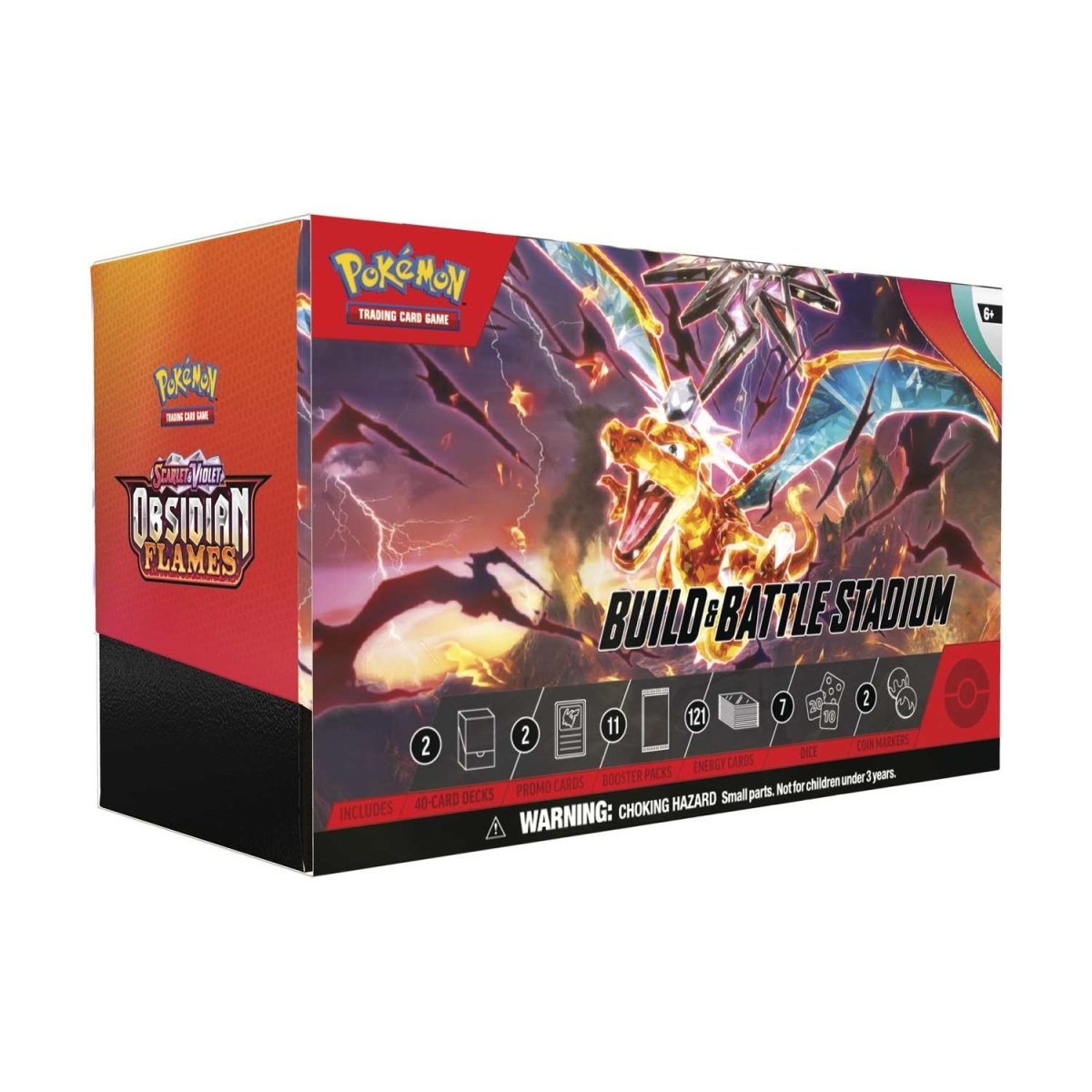 Pokémon TCG: SV3 Obsidian Flames Build & Battle Stadium