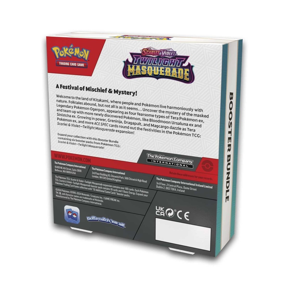 Pokémon TCG: SV6 Twilight Masquerade Booster Bundle