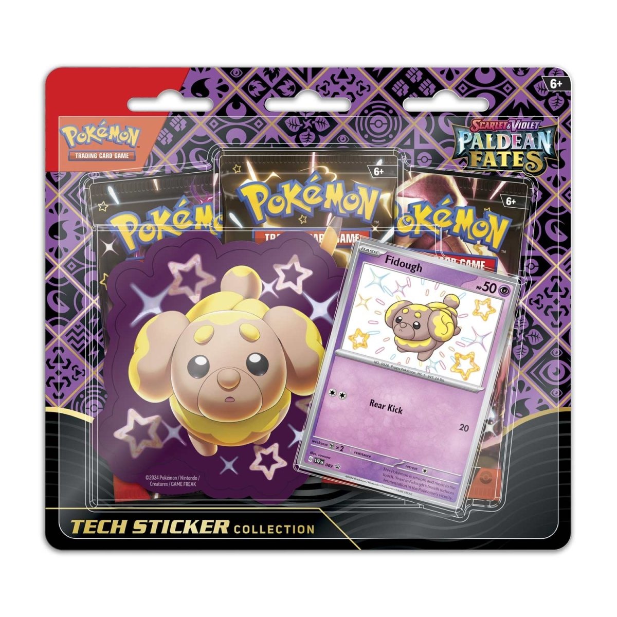 Pokémon TCG: SV4.5 Paldean Fates 3-Pack Blister (Styles vary)