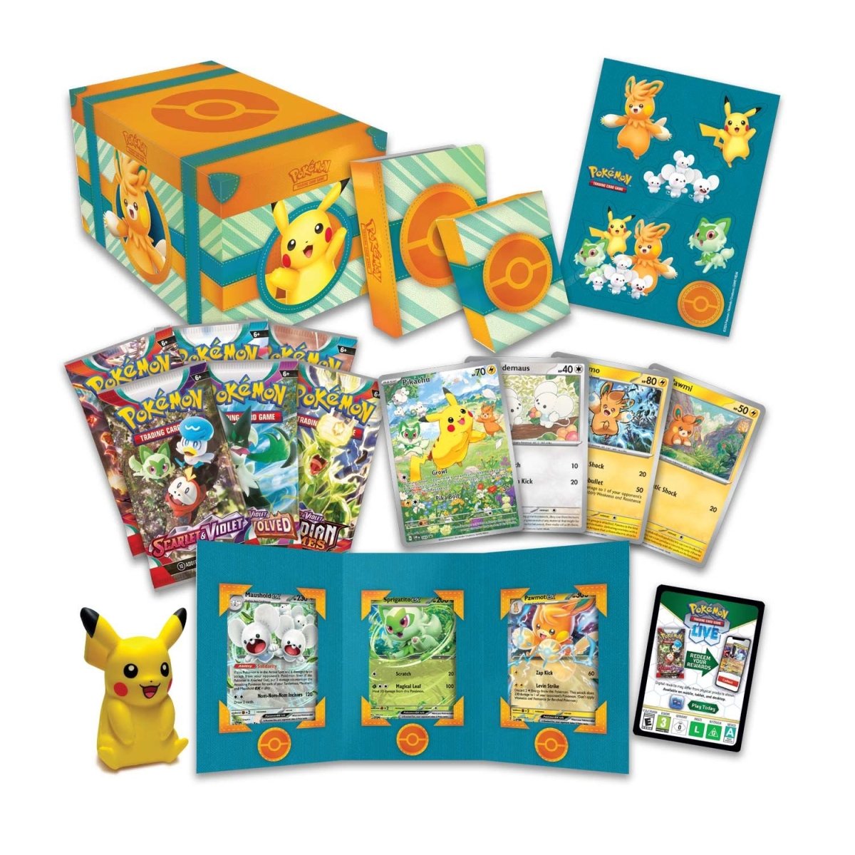 Pokémon TCG: Paldea Adventure Collector's Chest