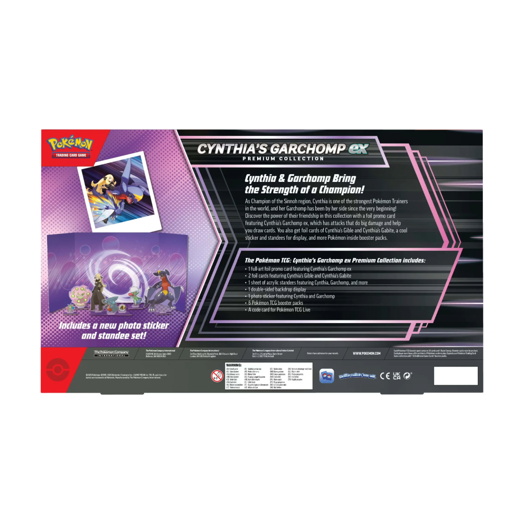 Pokémon TCG: Cynthia’s Garchomp ex Premium Collection