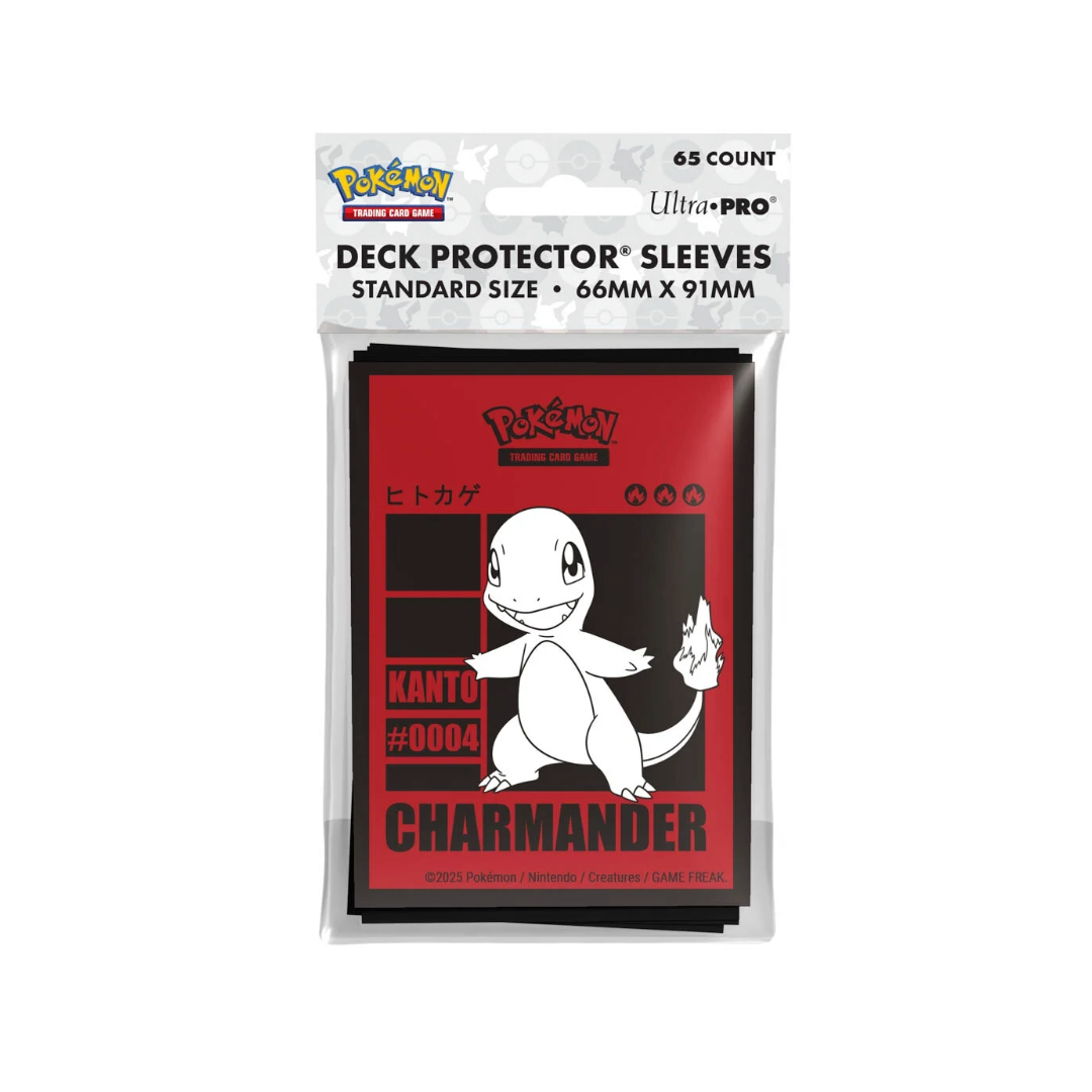 Charmander 65ct Deck Protector Sleeves (2025)