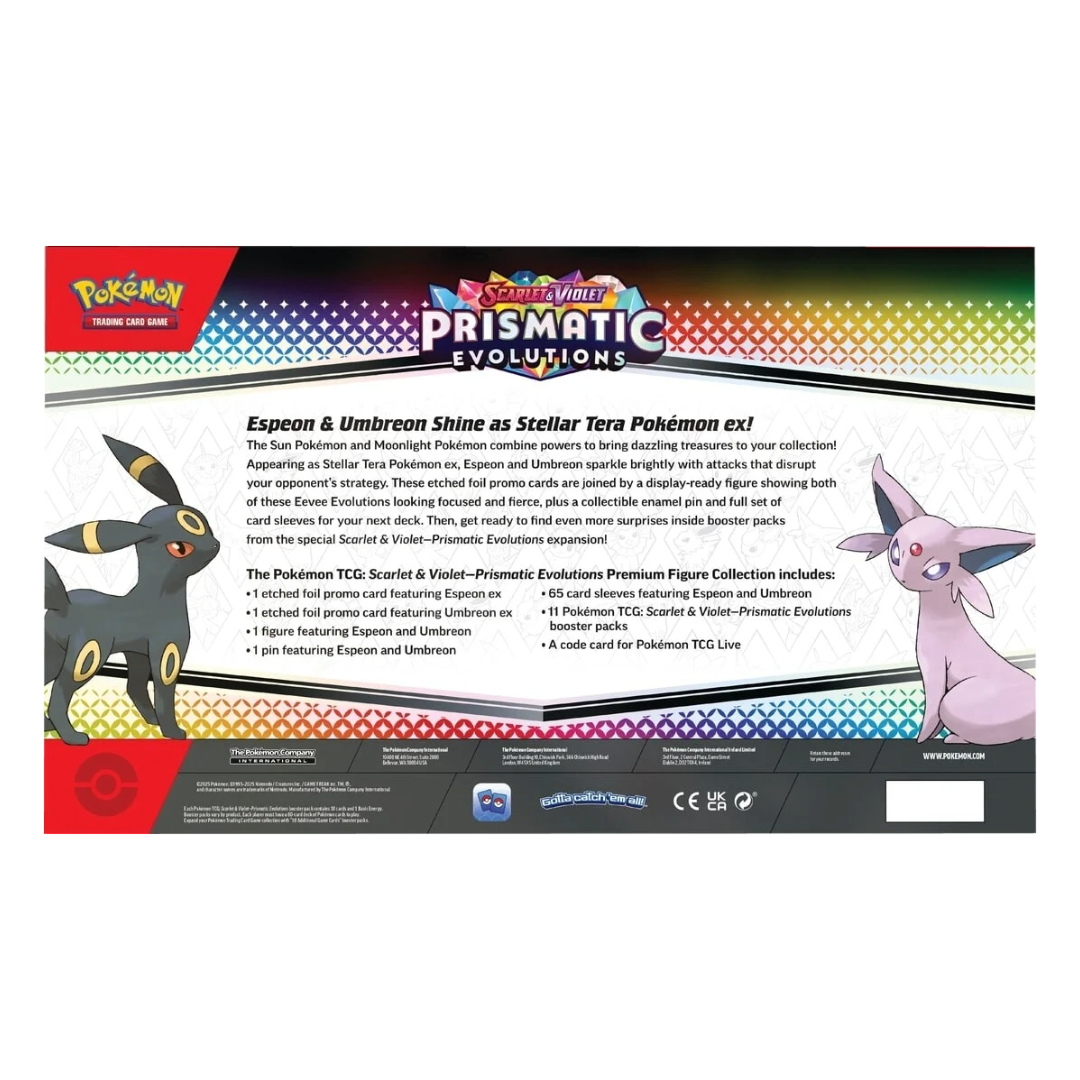 Pokémon TCG: SV8.5 Prismatic Evolutions Premium Figure Collection