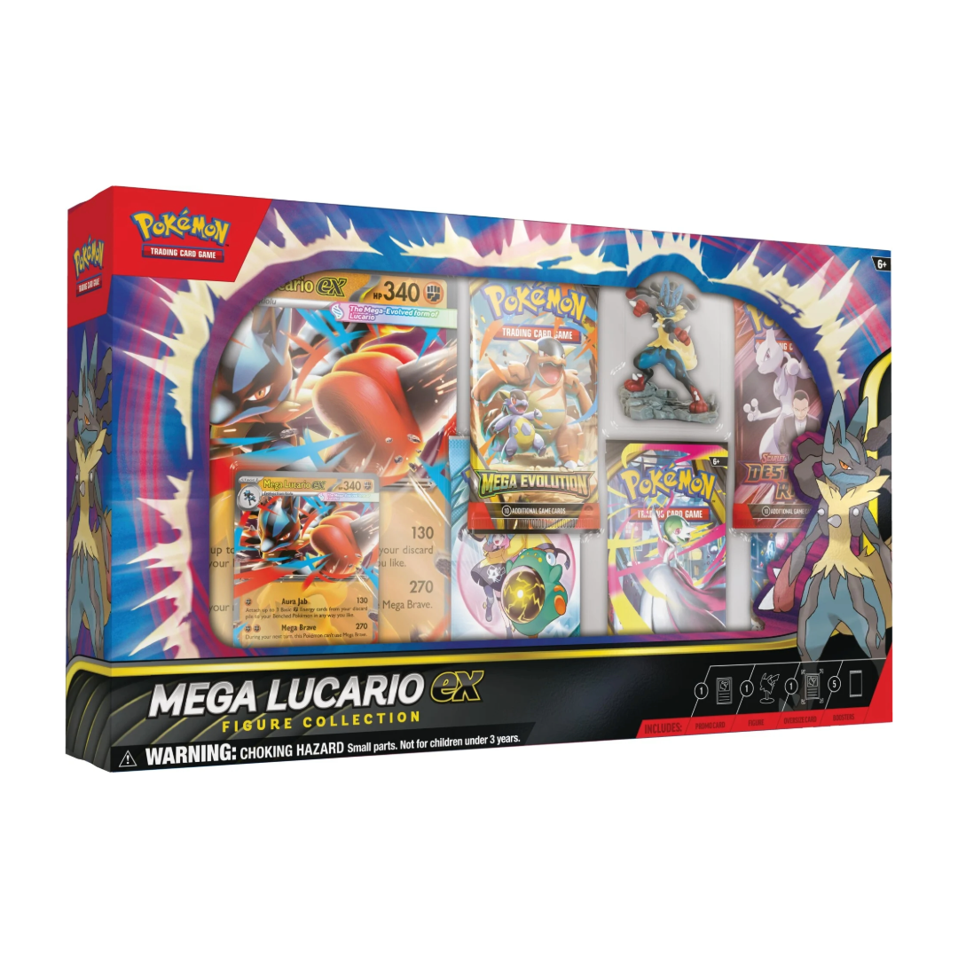 Pokémon TCG: Mega Lucario ex Figure Collection