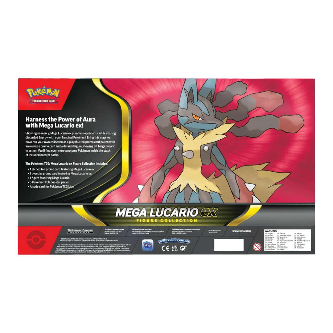 Pokémon TCG: Mega Lucario ex Figure Collection