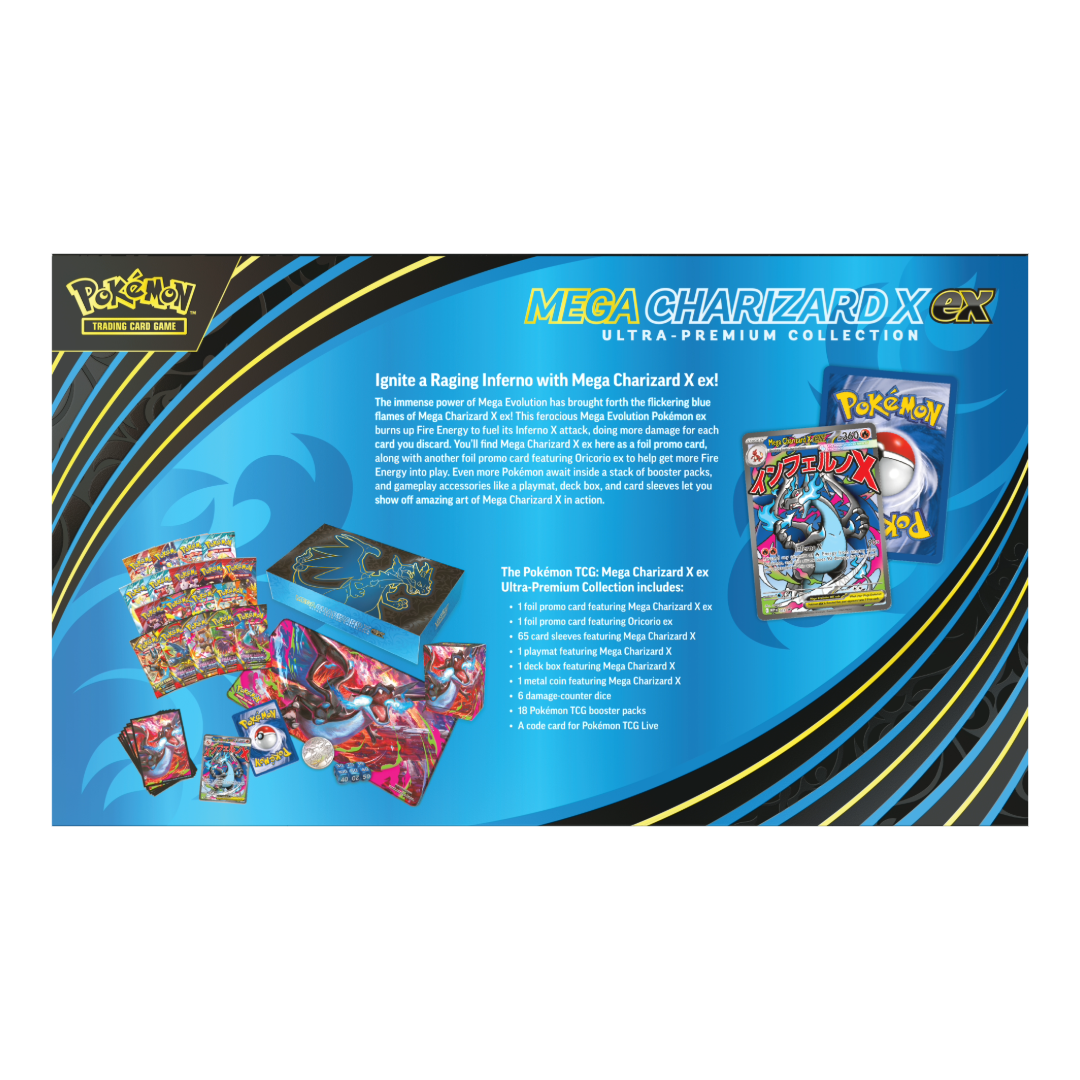 Pokémon TCG: Mega Charizard X ex Ultra-Premium Collection