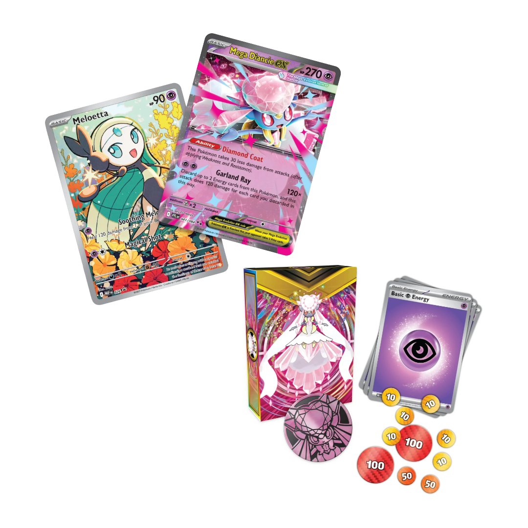 Pokémon TCG: Mega Gengar/Diancie Mega Battle Deck (Styles Vary)