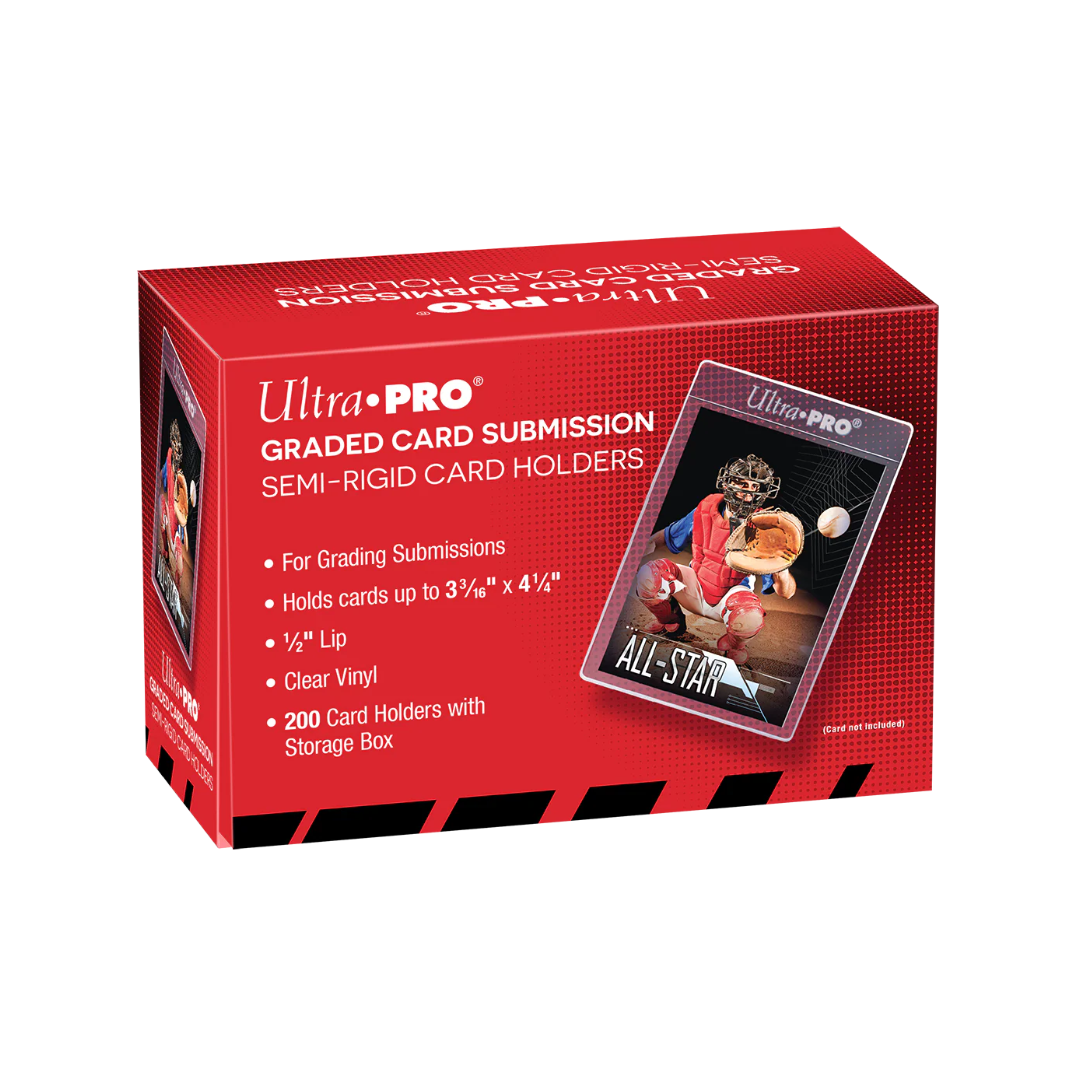 Ultra Pro 1/2" Lip Semi-Rigid Tall Card Holders 200ct