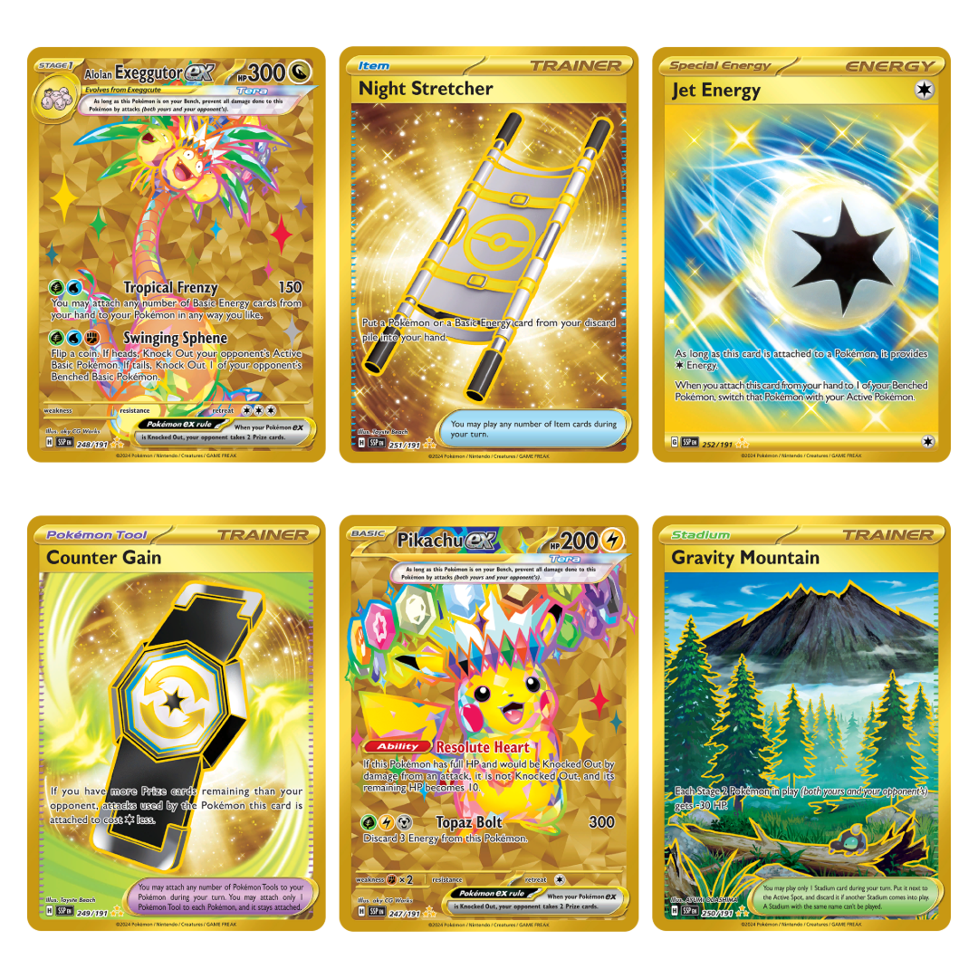 Pokémon TCG: SV8 Surging Sparks Build & Battle Box