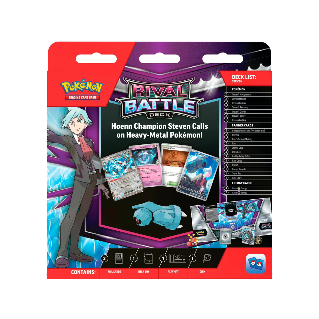 Pokémon TCG: Marnie/Steven Rival Battle Deck (Styles Vary)