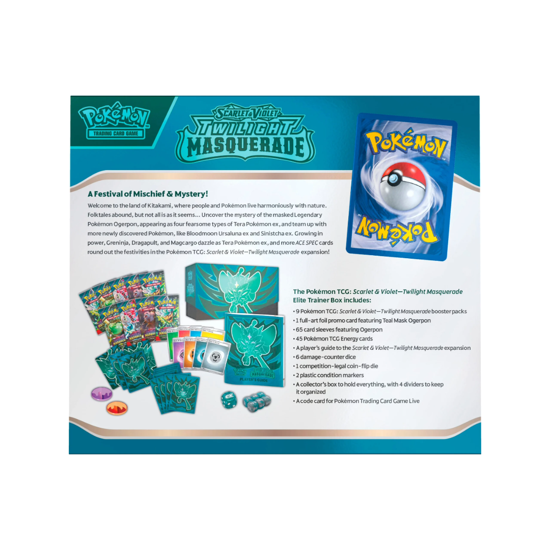 Pokémon TCG: SV6 Twilight Masquerade Elite Trainer Box