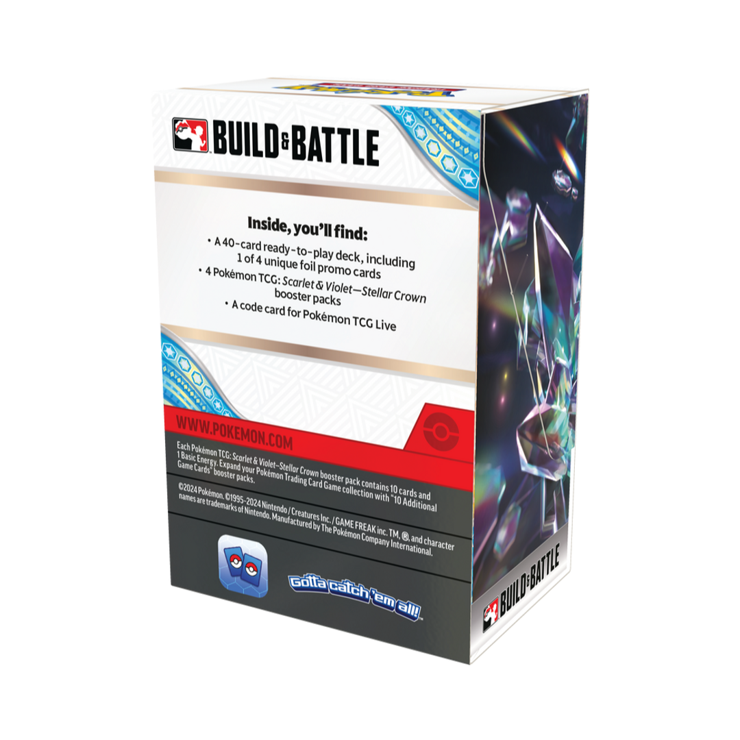 Pokémon TCG: SV7 Stellar Crown Build & Battle Box