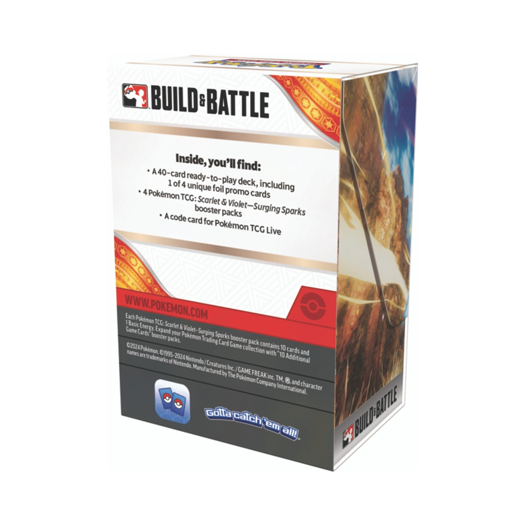 Pokémon TCG: SV8 Surging Sparks Build & Battle Box