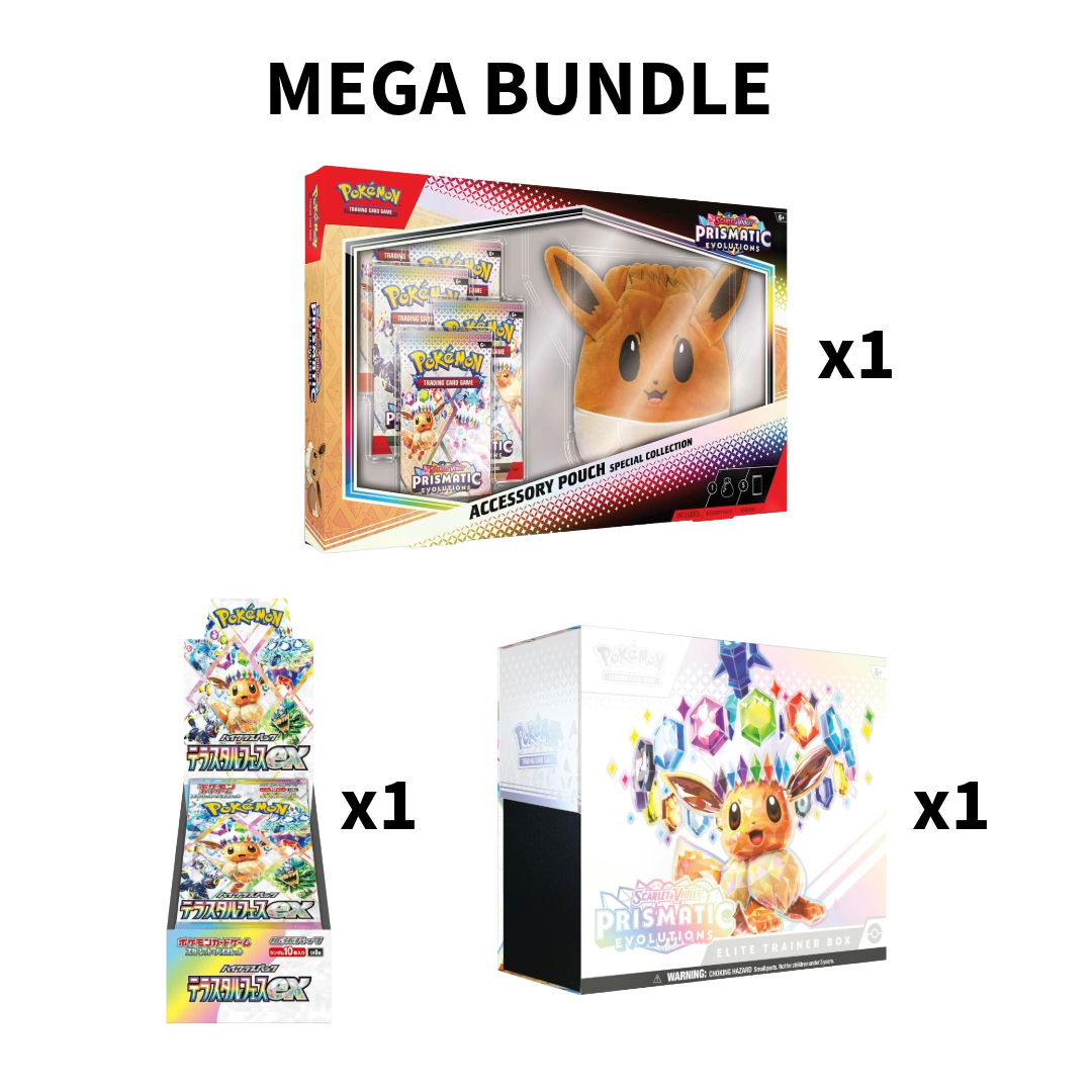 Prismatic Evolutions Mega Bundle (ENG & JPN)