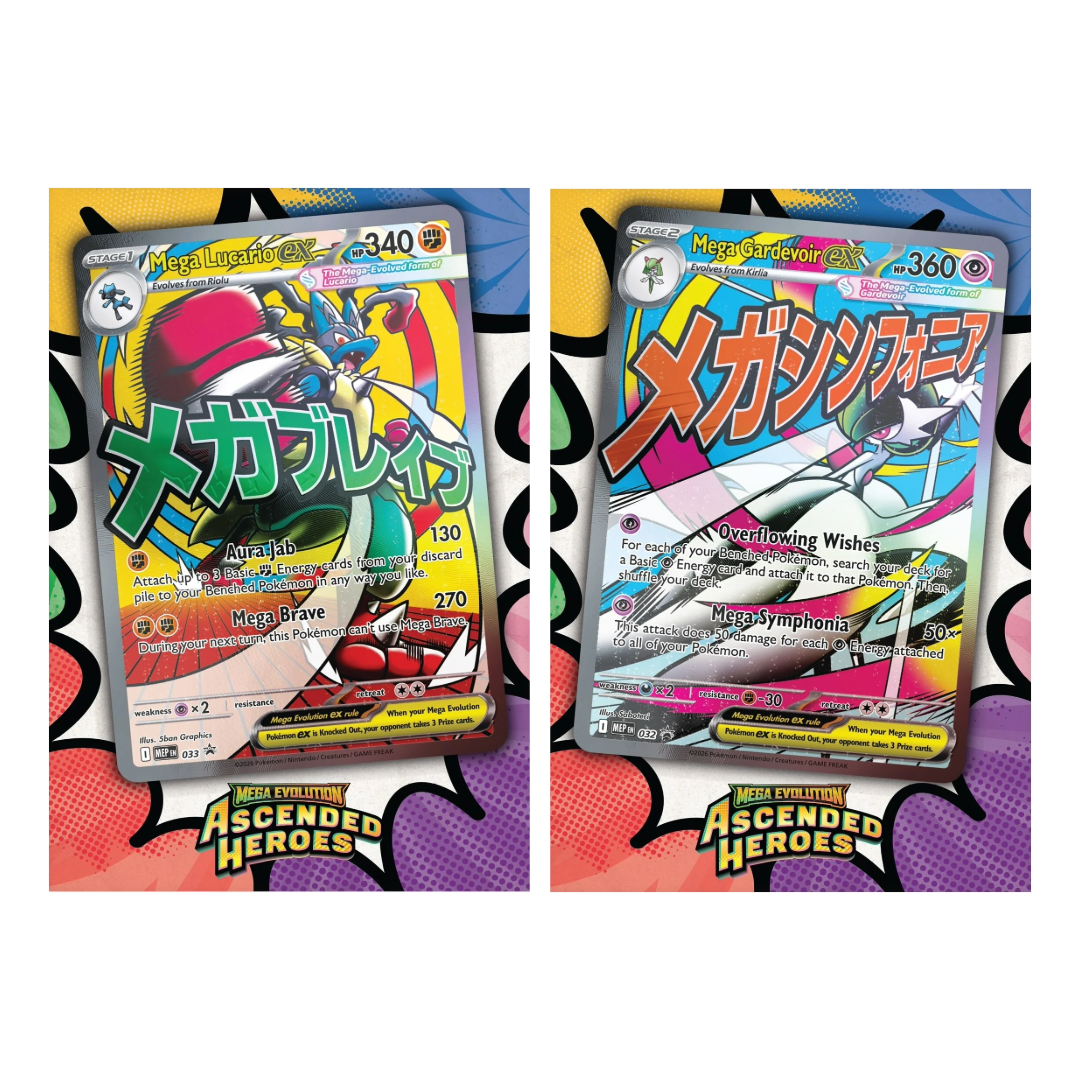 (Release: 03/20) Pokémon TCG: ME2.5 Ascended Heroes Premium Poster Collection (Styles Vary)