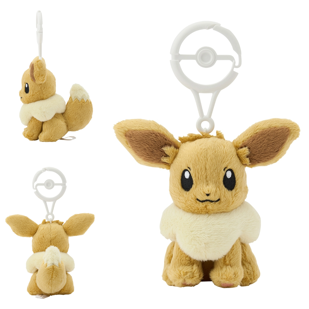 Pokémon Center Plush Keychains (Styles Vary)