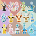 Pokémon Center Plush Keychains (Styles Vary)