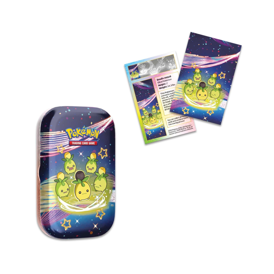 Pokémon TCG: SV4.5 Paldean Fates Mini Tin (Styles Vary)