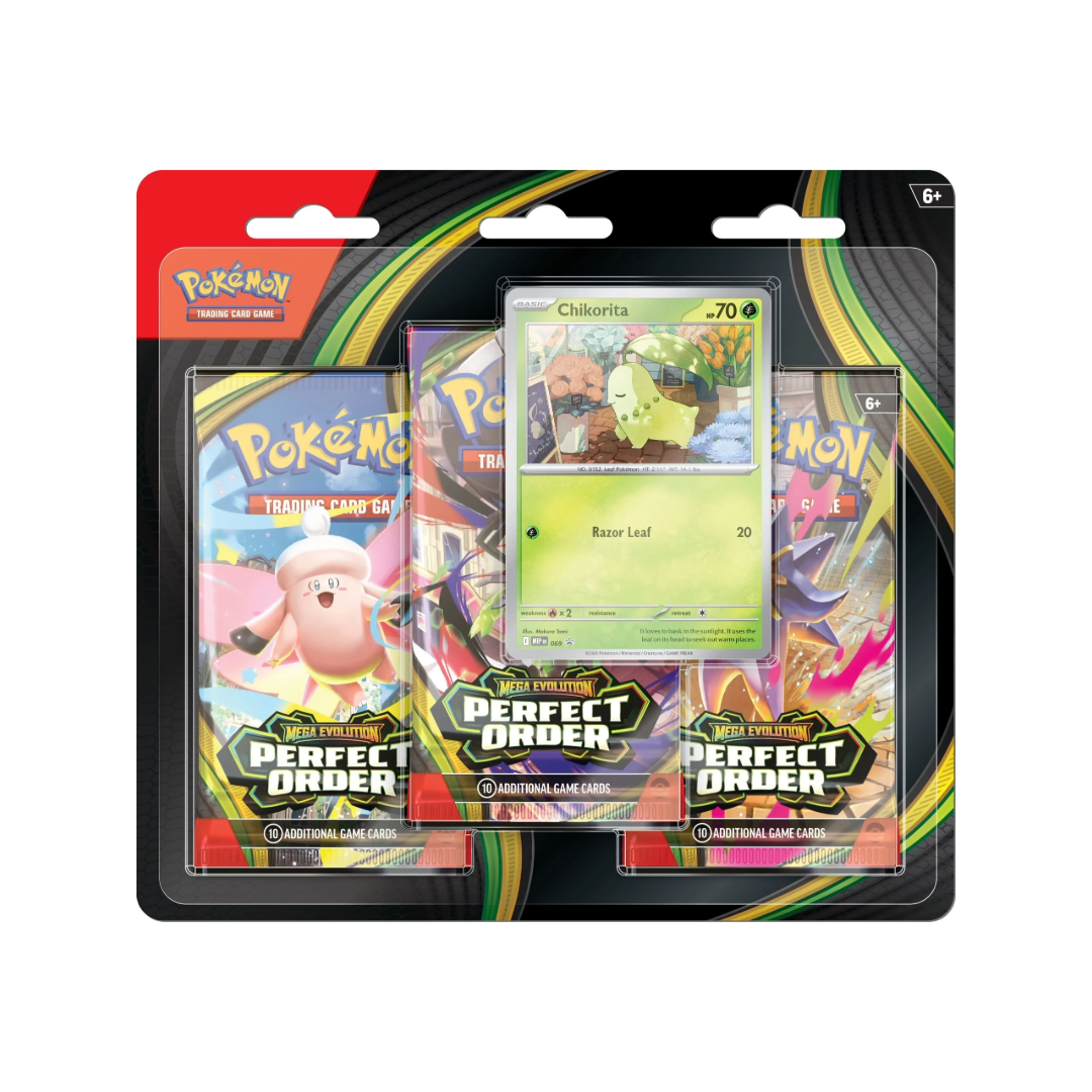 (Release: 03/27) Pokémon TCG: ME3 Perfect Order 3-Pack Blister