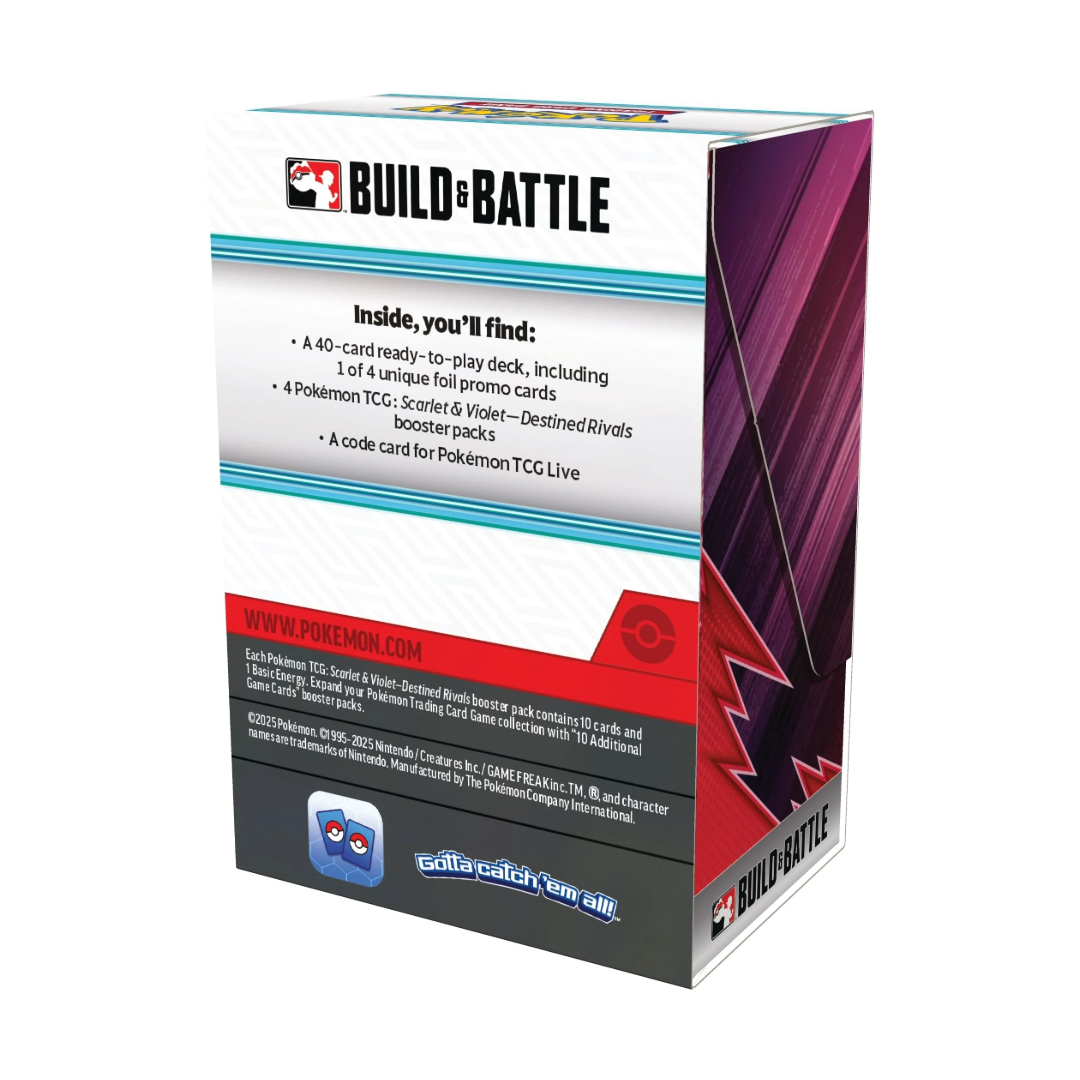 Pokémon TCG: SV10 Destined Rivals Build & Battle Box