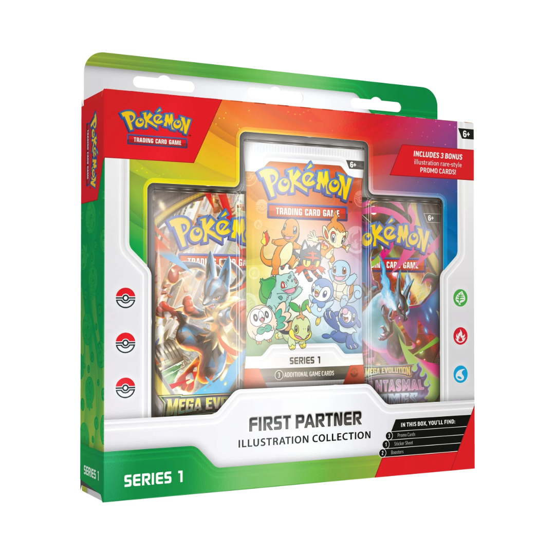 (Release: 03/20) Pokémon TCG: First Partner Illustration Collection Series 1