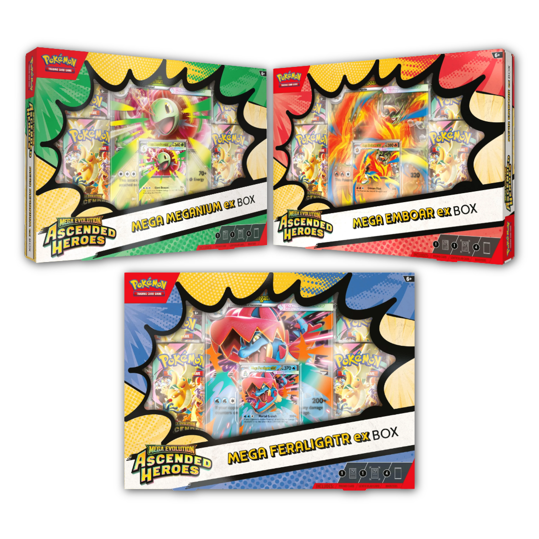 (Release: 04/24) Pokémon TCG: ME2.5 Ascended Heroes Mega ex Box (Styles Vary)