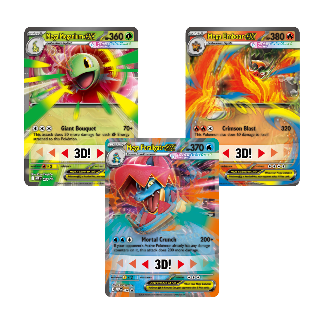 (Release: 04/24) Pokémon TCG: ME2.5 Ascended Heroes Mega ex Box (Styles Vary)
