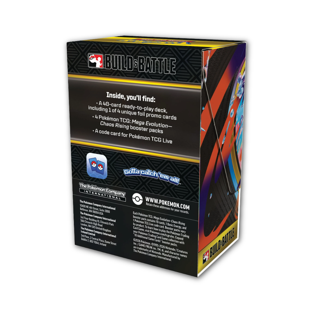(Release: 06/05) Pokémon TCG: ME4 Chaos Rising Build & Battle Box