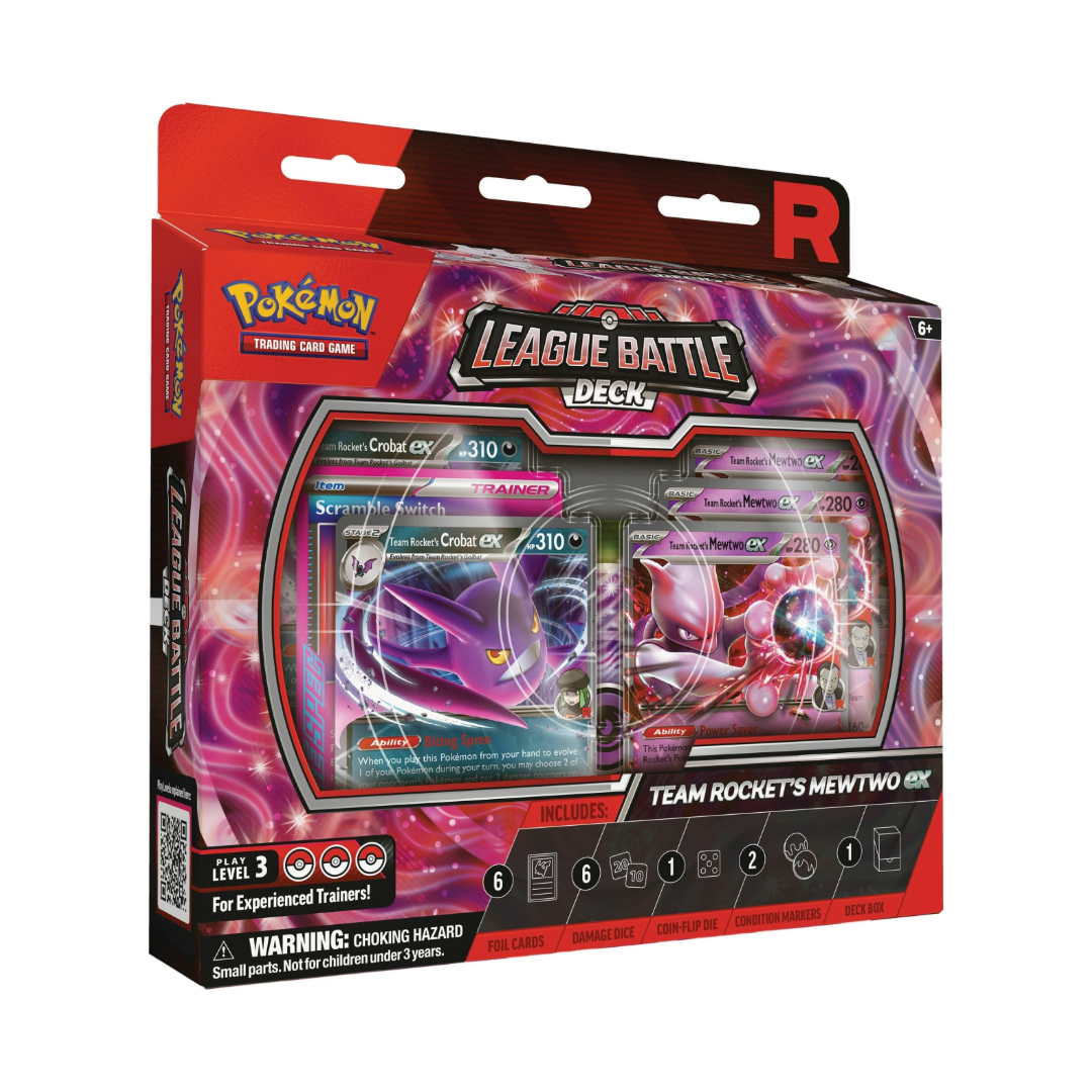 Pokémon TCG: Team Rocket's Mewtwo ex League Battle Deck