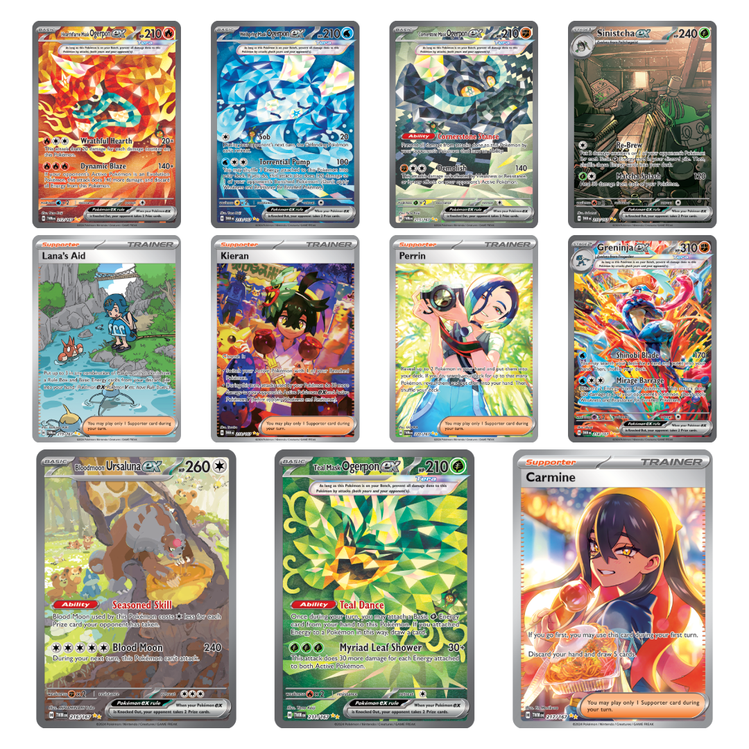 Pokémon TCG: SV6 Twilight Masquerade 3-Pack Blister