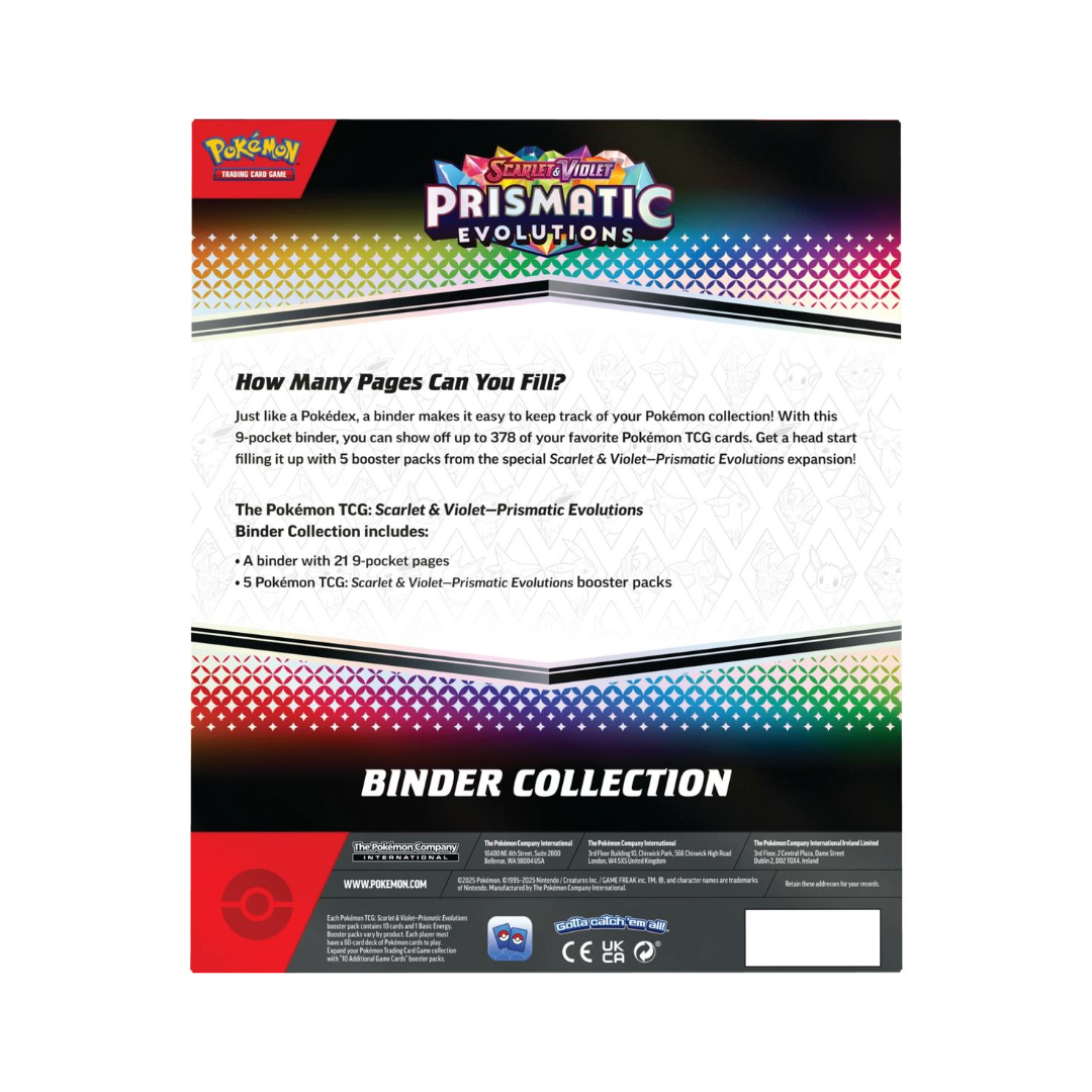 Pokémon TCG: SV8.5 Prismatic Evolutions Binder Collection