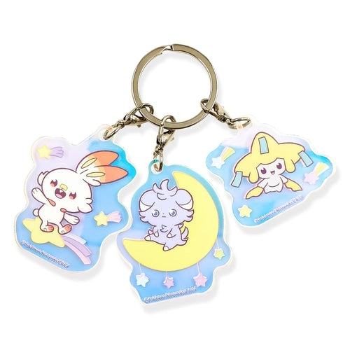 Acrylic Pokémon Keychain Set: PokéPeace Collection (Styles Vary)